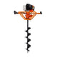 Motoburghiu, Ruris TT10, benzină, 1.7 CP, burghie 100 mm și 150 mm