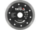 Disc diamantat turbo ultra-subțire, 125 x 22.2 x 1.3 mm, Yato YT-59982