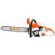 Drujba pe benzina Ruris DAC 506RS, putere 4 CP 54.5 CC, motor 2 timpi, lungime sina 45 cm, lant 325 1.5 RS