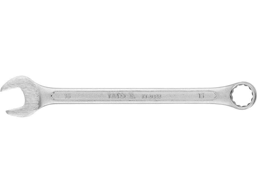 Cheie combinată satinată, 15 mm, Yato YT-0344