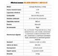 Motocositoare pe benzina Ruris RR241 Bravo, putere 1CP 24CC, motor 2 timpi, diametru tija 24mm, cutit 3 dinti