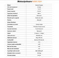 Motosăpătoare pe benzină Ruris 731K, putere 8.5 CP 208 CC, motor 4 timpi, lățime lucru 83 cm, freze + roți 500 x 8