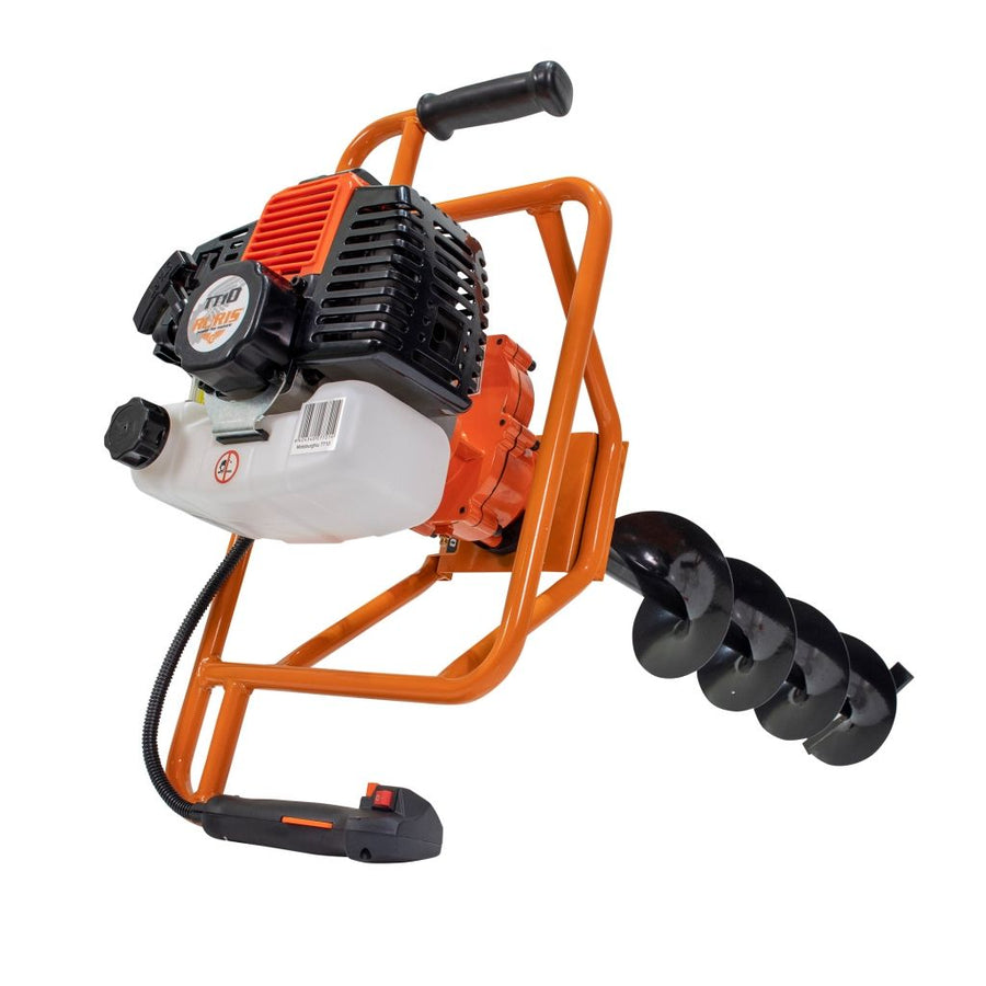 Motoburghiu, Ruris TT10, benzină, 1.7 CP, burghie 100 mm și 150 mm