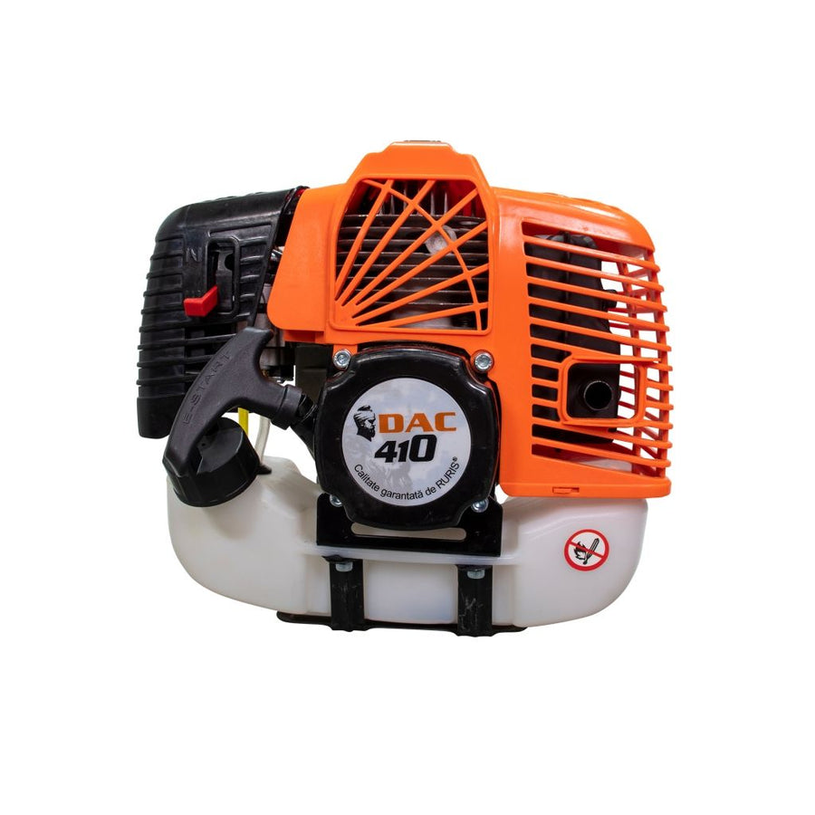 Motocositoare pe benzina Ruris DAC 410, putere 3.3CP 57CC, motor 2 timpi, diametru tija 28mm, cutit 3 dinti