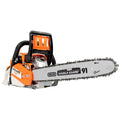 Drujba pe benzina Ruris RM420, putere 2.8 CP 45.4 CC, motor 2 timpi, lungime sina 40 cm, lant 3/8” 1.3 PM
