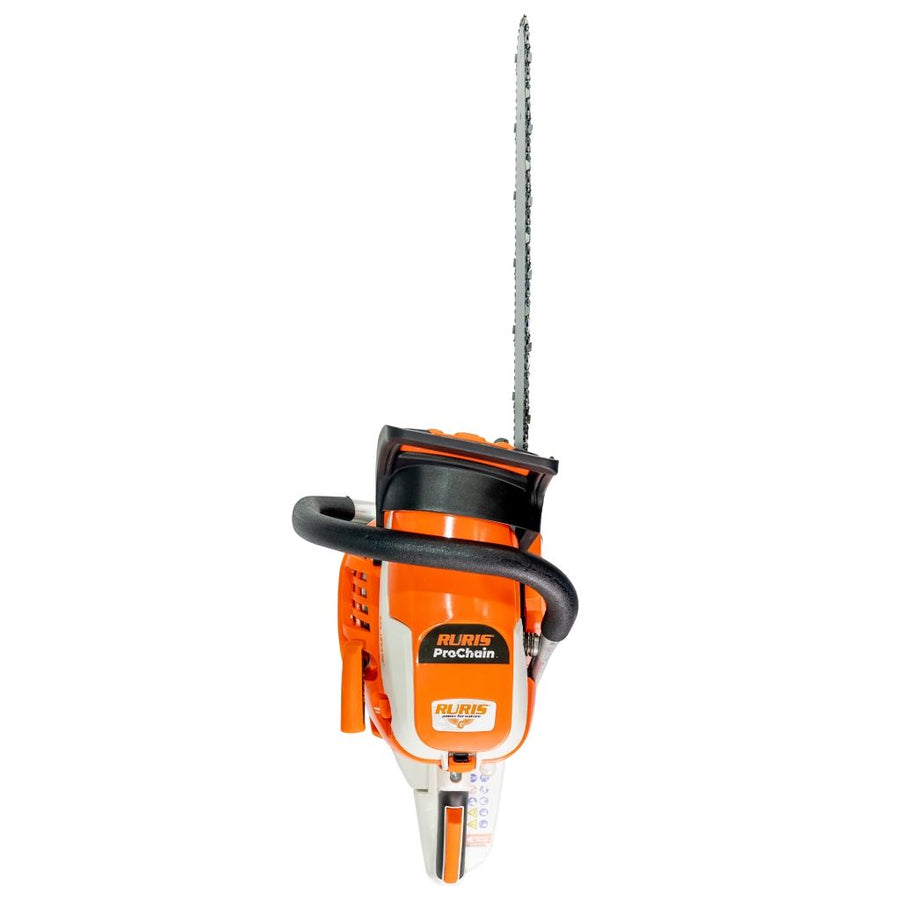 Drujba pe benzina Ruris RM500, putere 3.3 CP 50.9 CC, motor 2 timpi, lungime sina 45 cm, lant 0.325” 1.5 RS