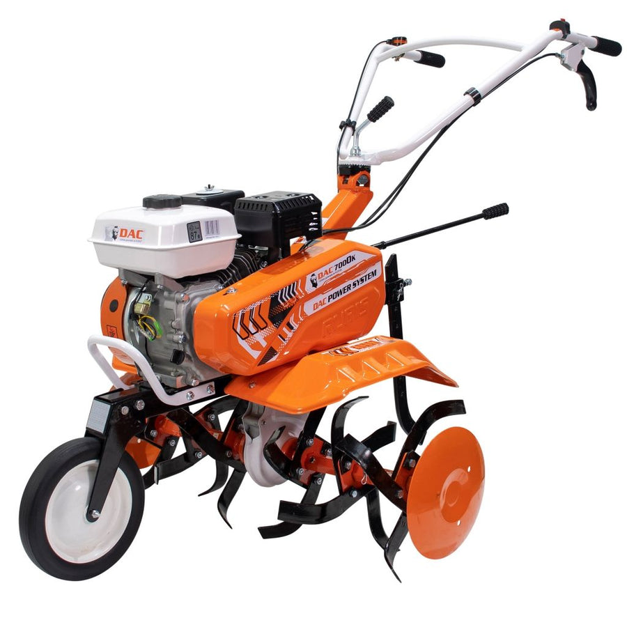 Motosapă pe benzină Ruris DAC 7000K, putere 7 CP 208 CC, motor 4 timpi, lățime lucru 83 cm, freze