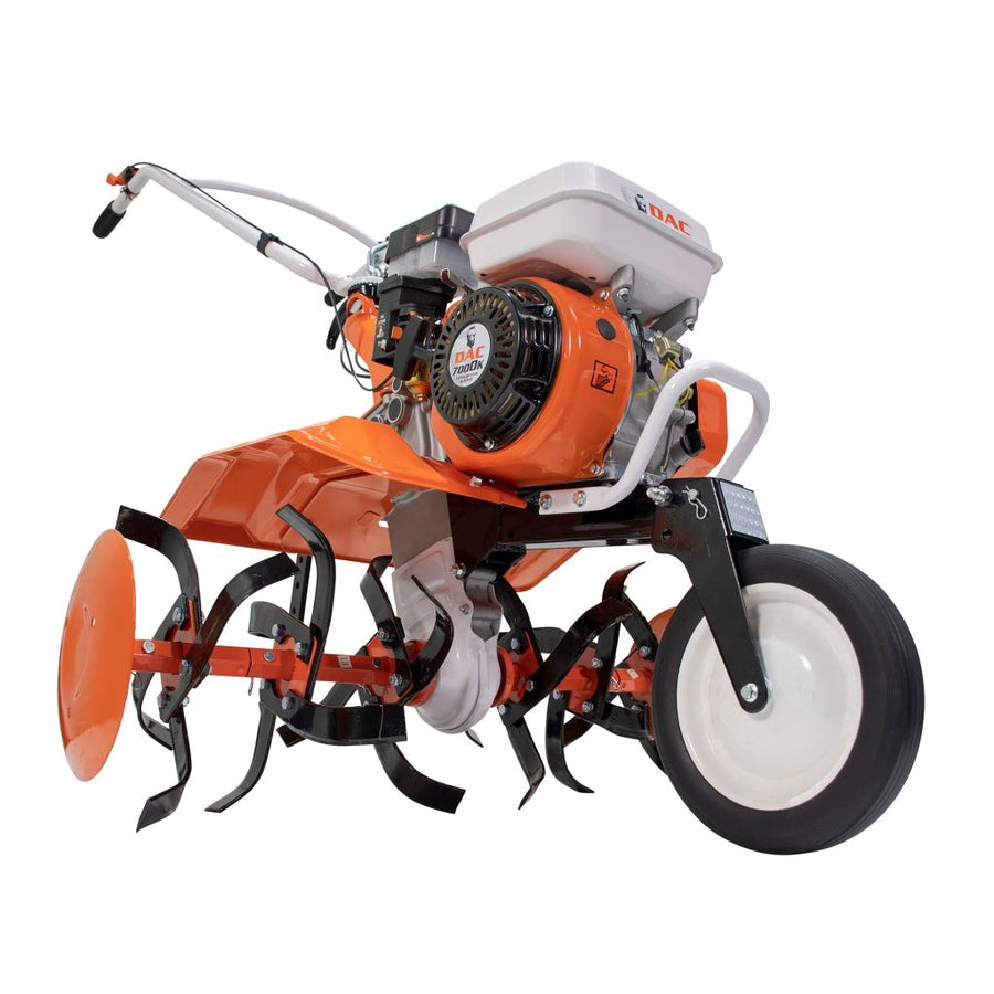 Motosapă pe benzină Ruris DAC 7000K, putere 7 CP 208 CC, motor 4 timpi, lățime lucru 83 cm, freze