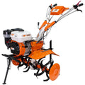 Motosăpătoare pe benzină Ruris 731K, putere 8.5 CP 208 CC, motor 4 timpi, lățime lucru 83 cm, freze + roți 500 x 8