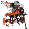 Motosăpătoare pe benzină Ruris 731K, putere 8.5 CP 208 CC, motor 4 timpi, lățime lucru 83 cm, freze + roți 500 x 8