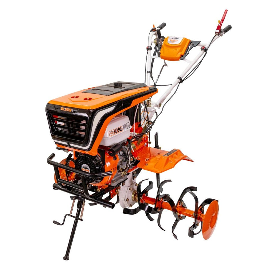 Motosăpătoare profesională RURIS 918K, 18 CP, 460 cc, pornire electrică la cheie, sistem iluminat LED + accesorii