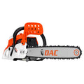 Drujba pe benzina Ruris DAC 501RS, putere 3.6 CP 49.3 CC, motor 2 timpi, lungime sina 45 cm, lant 325 1.5 RS