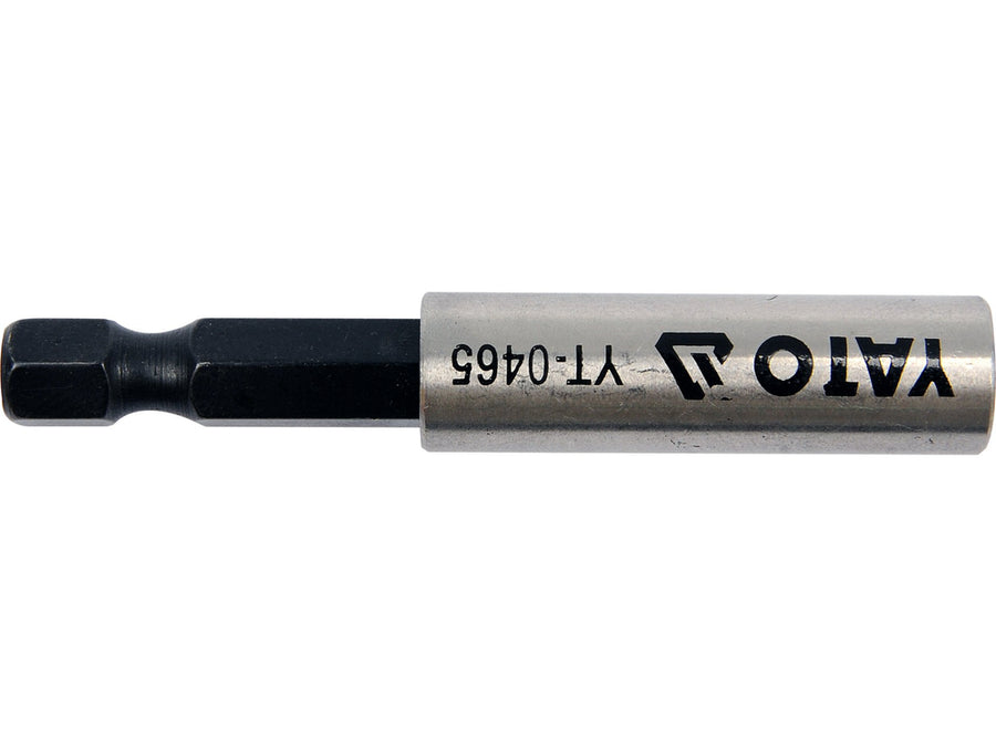 Adaptor biți cu magnet, 1/4", 60 mm, Yato YT-0465
