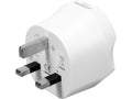 Adaptor priză călătorie EU-UK cu împământare Sthor 72442