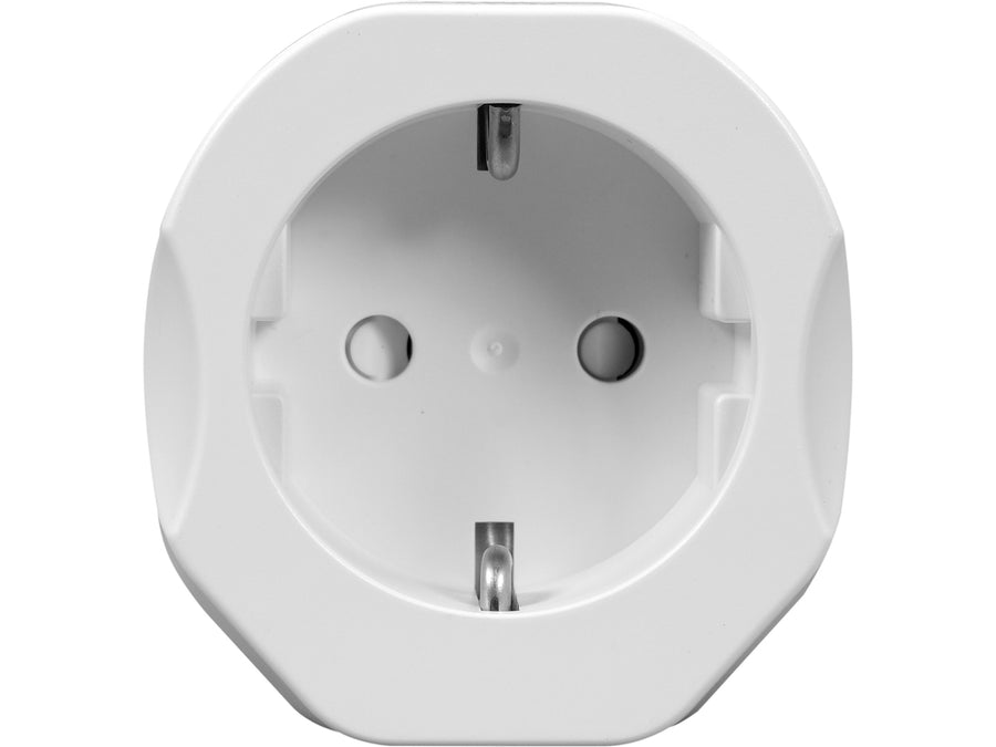 Adaptor priză călătorie EU-UK cu împământare Sthor 72442