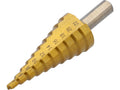 Burghiu în trepte, 4-22 mm, 10 trepte, HSS-TiN, Yato YT-44741
