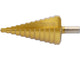 Burghiu în trepte, 6-38 mm, 12 trepte, HSS-TiN, Yato YT-44740