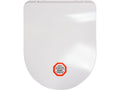 Capac toaletă Super Slim, cu închidere lentă (soft close), demontare rapidă, Fala 75535