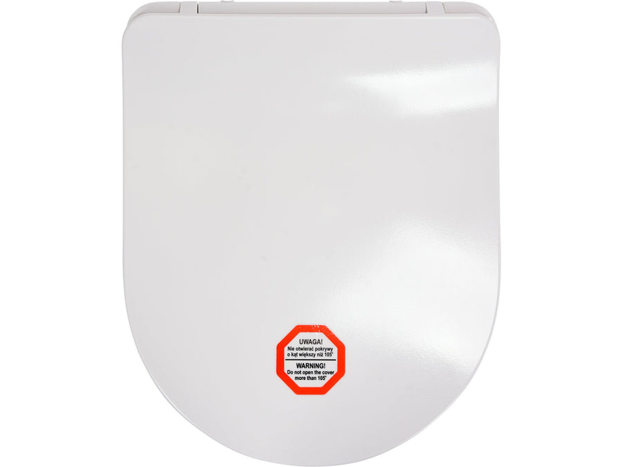 Capac toaletă Super Slim, cu închidere lentă (soft close), demontare rapidă, Fala 75535