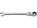 Cheie combinată cu clichet și cap flexibil, 10 mm, Yato YT-1676