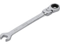 Cheie combinată cu clichet și cap flexibil, 10 mm, Yato YT-1676