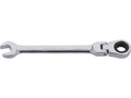 Cheie combinată cu clichet și cap flexibil, 11 mm, Yato YT-1677