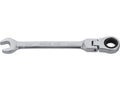Cheie combinată cu clichet și cap flexibil, 12 mm, Yato YT-1678