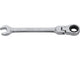 Cheie combinată cu clichet și cap flexibil, 12 mm, Yato YT-1678