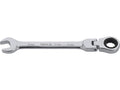 Cheie combinată cu clichet și cap flexibil, 14 mm, Yato YT-1680
