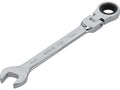 Cheie combinată cu clichet și cap flexibil, 15 mm, Yato YT-1681