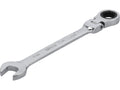 Cheie combinată cu clichet și cap flexibil, 17 mm, Yato YT-1683