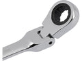 Cheie combinată cu clichet și cap flexibil, 17 mm, Yato YT-1683