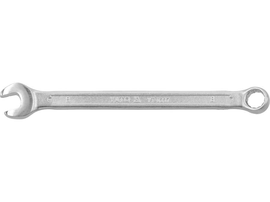 Cheie combinată satinată, 8 mm, Yato YT-0337