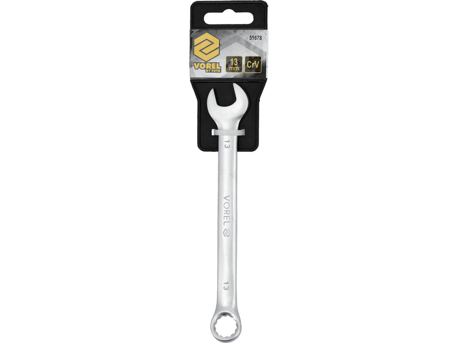 Cheie combinată satinată, 13 mm, Vorel 51678