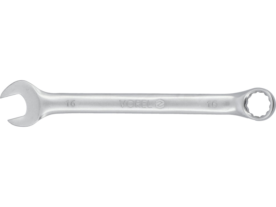 Cheie combinată satinată, 16 mm, Vorel 51681