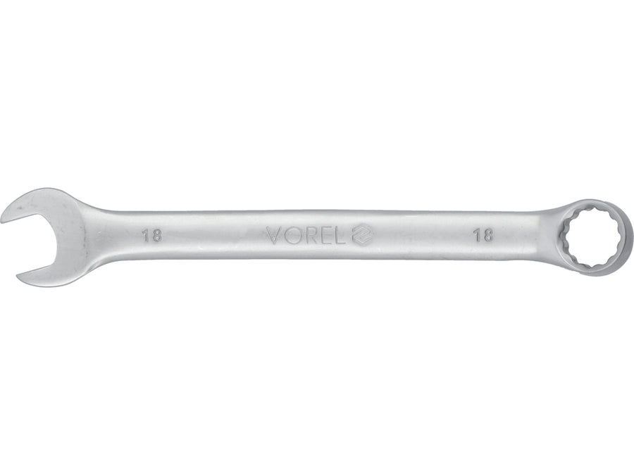 Cheie combinată satinată, 18 mm, Vorel 51683