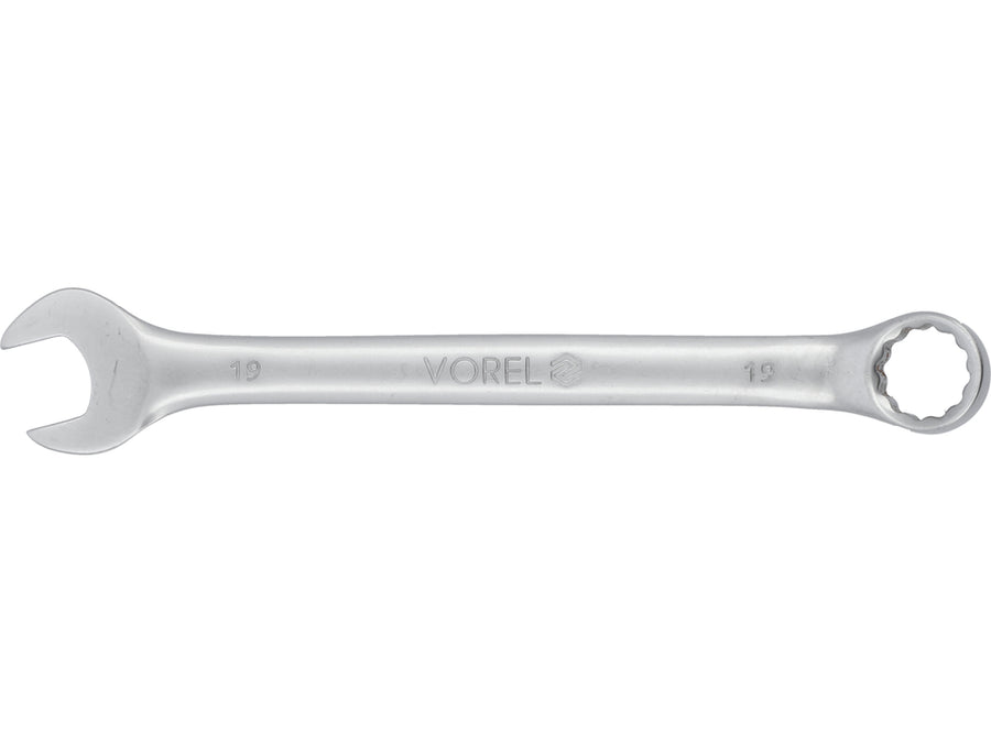Cheie combinată satinată, 19 mm, Vorel 51684