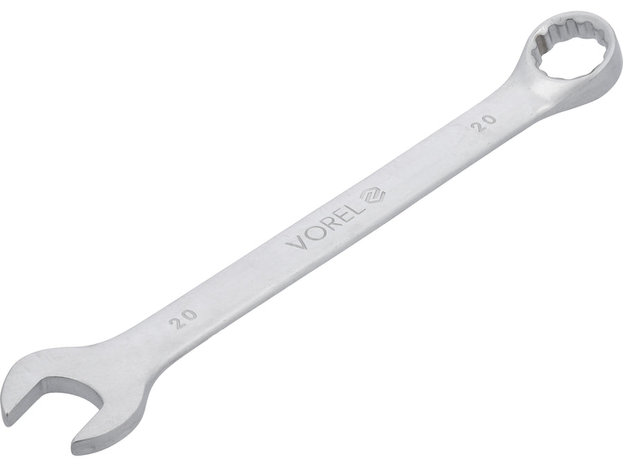 Cheie combinată satinată, 20 mm, Vorel 51685