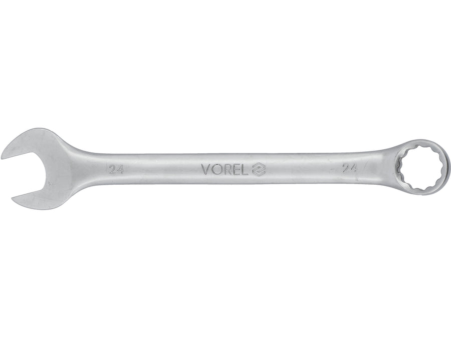 Cheie combinată satinată, 24 mm, Vorel 51689