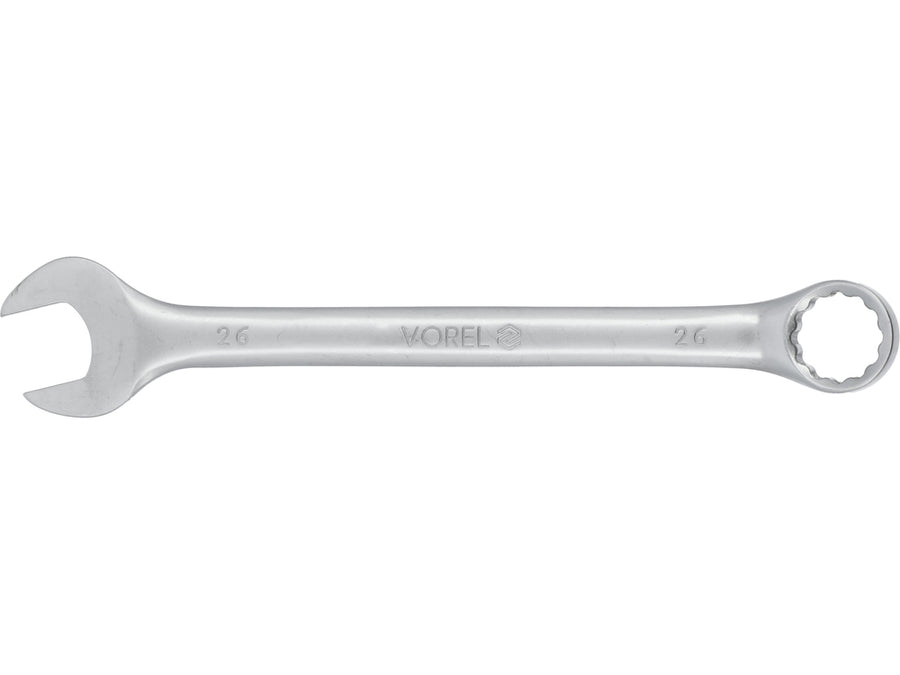 Cheie combinată satinată, 26 mm, Vorel 51691