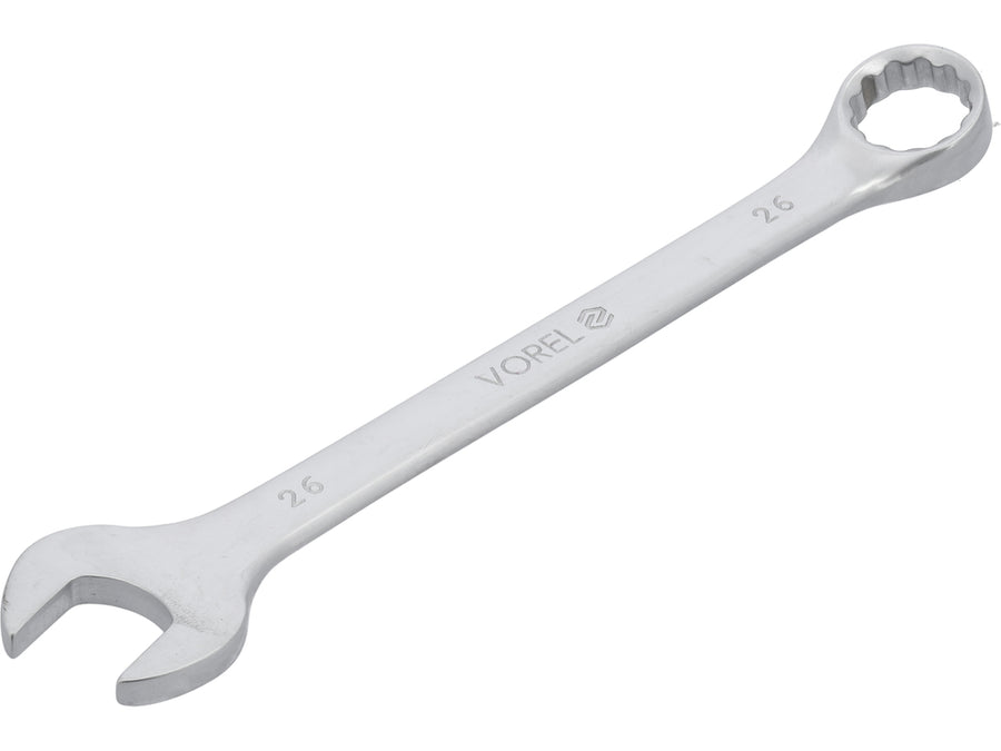 Cheie combinată satinată, 26 mm, Vorel 51691
