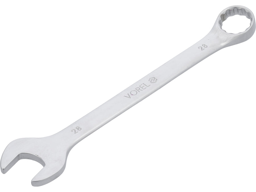 Cheie combinată satinată, 28 mm, Vorel 51693