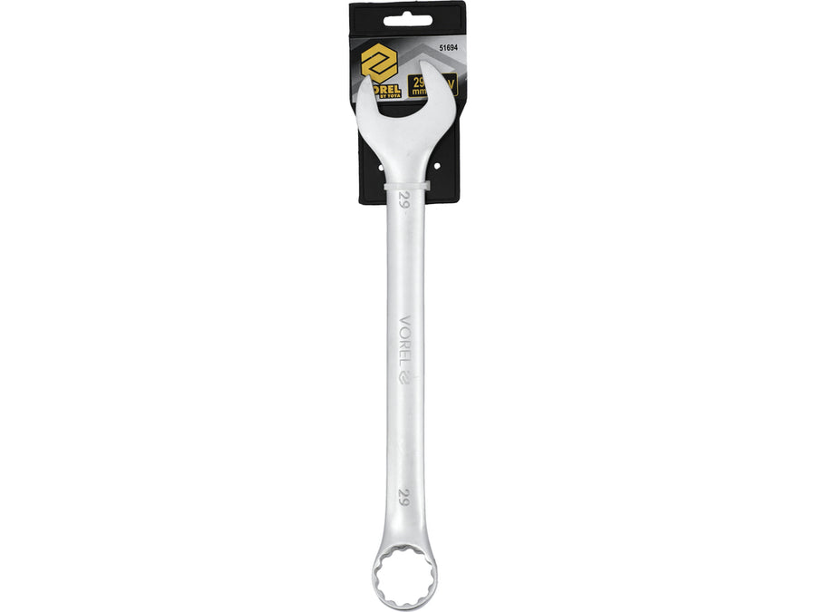 Cheie combinată satinată, 29 mm, Vorel 51694