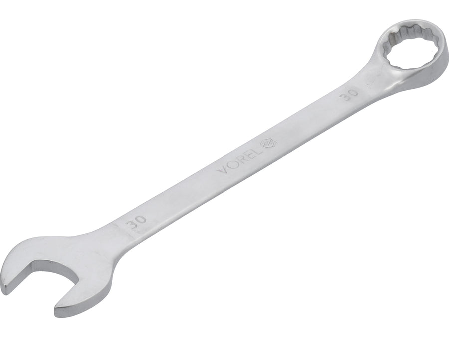 Cheie combinată satinată, 30 mm, Vorel 51695