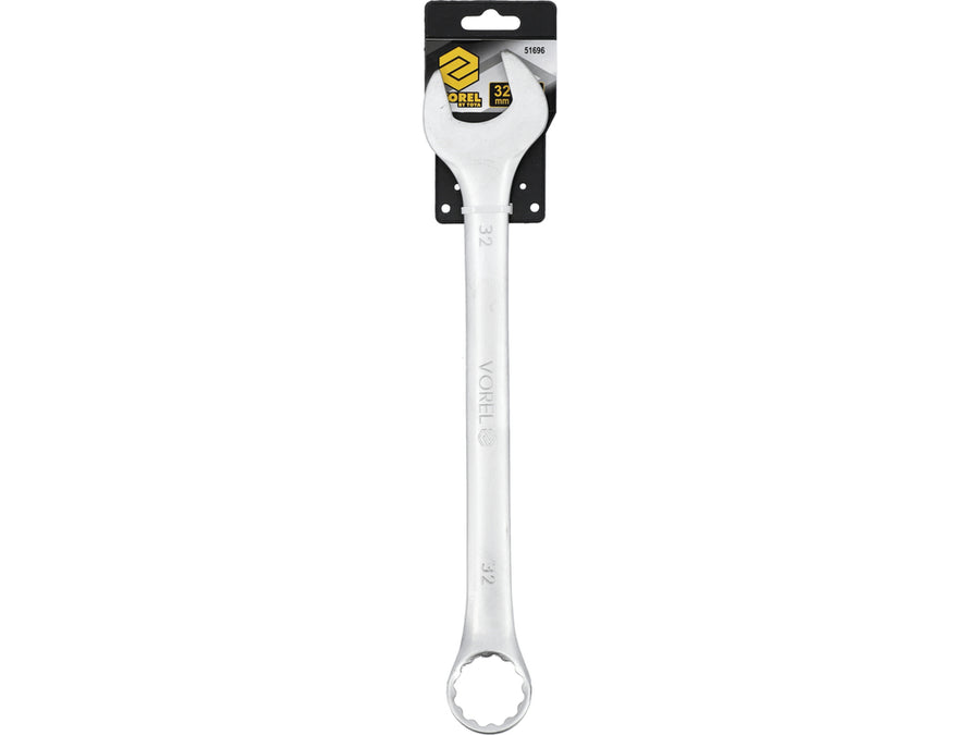 Cheie combinată satinată, 32 mm, Vorel 51696