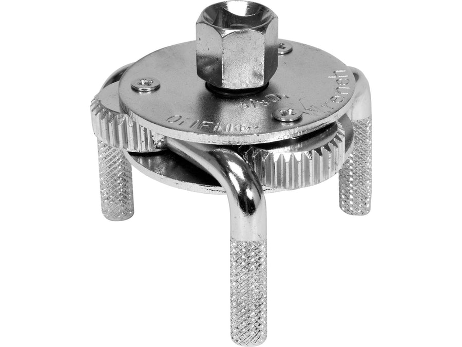 Cheie filtru ulei cu 3 brațe, 65 - 110 mm, Vorel 57600