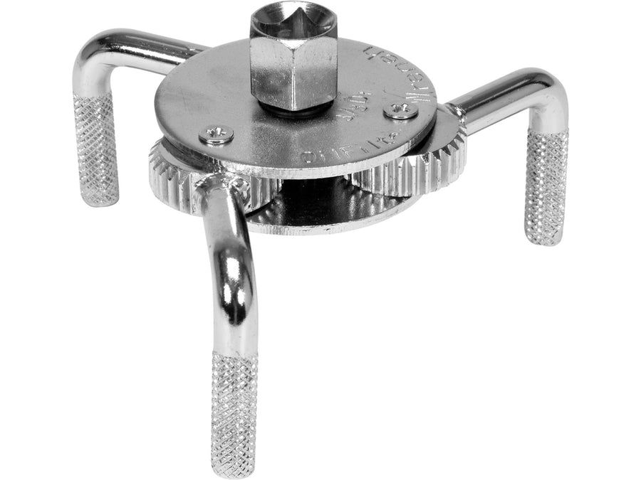 Cheie filtru ulei cu 3 brațe, 65 - 110 mm, Vorel 57600