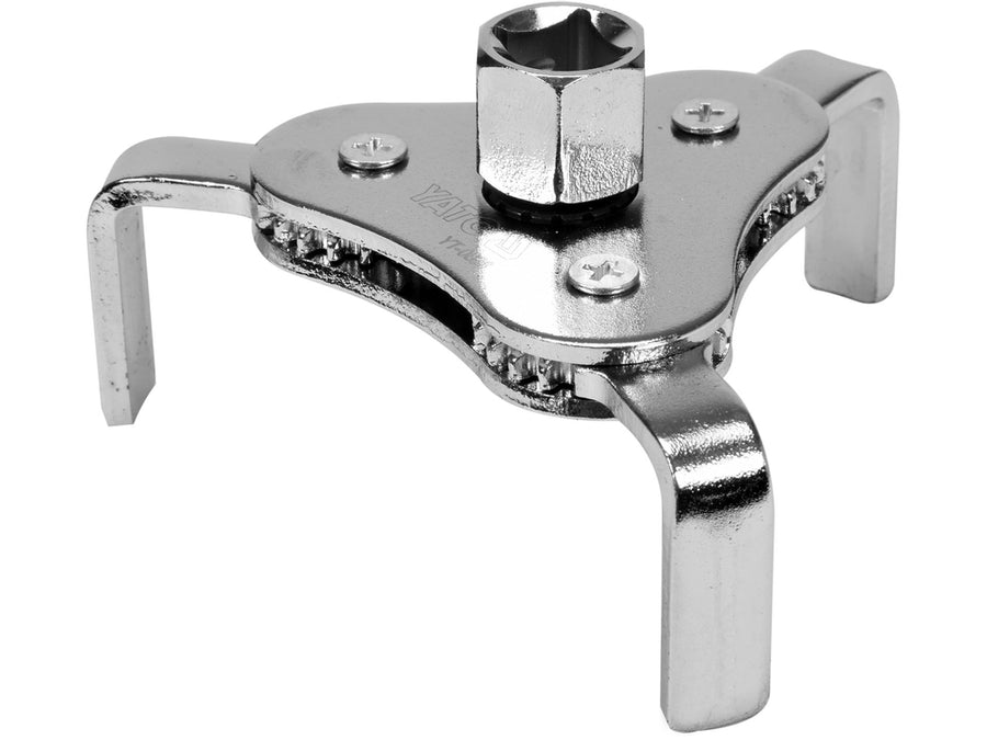 Cheie filtru ulei cu 3 brațe, 63 - 120 mm, Yato YT-0826