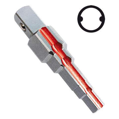 Cheie în trepte pentru radiator, 1/2", Yato YT-03316