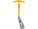Cheie pentru bujii, 21 mm, articulată, mâner tip T, Vorel 57210